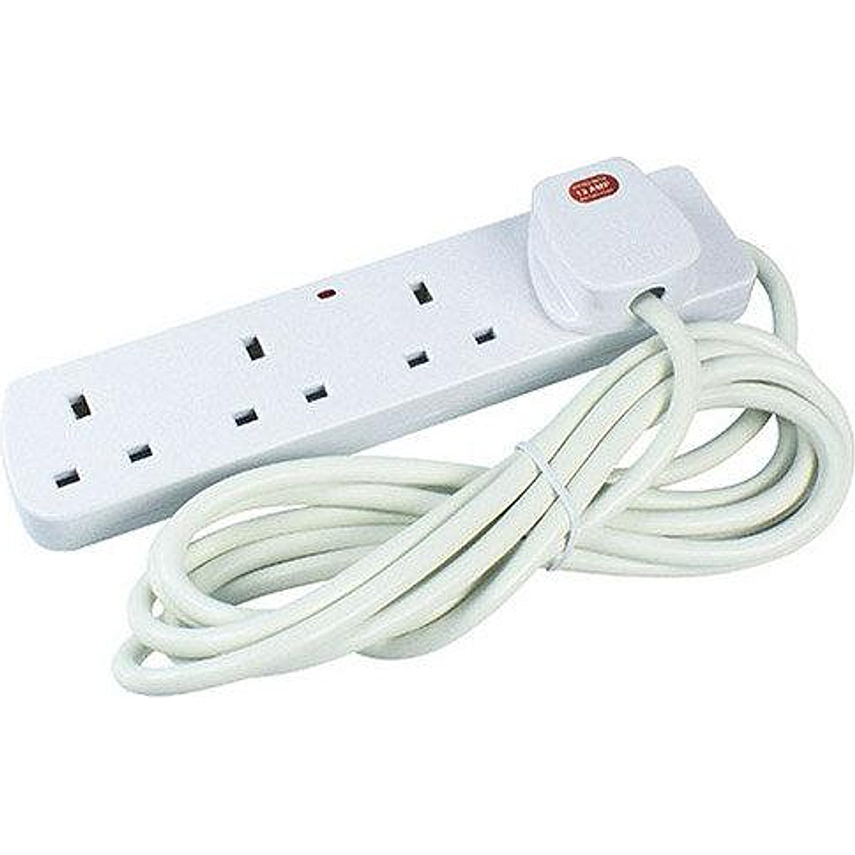 PowerPlus Extension Lead 4 Way 13A (250V AC) 2M