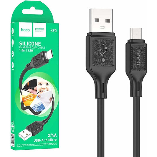 HOCO Silicone USB-A to Micro USB