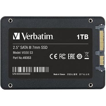 Verbatim Vi550 S3 1TB 2.5 Sata 3 7mm SSD
