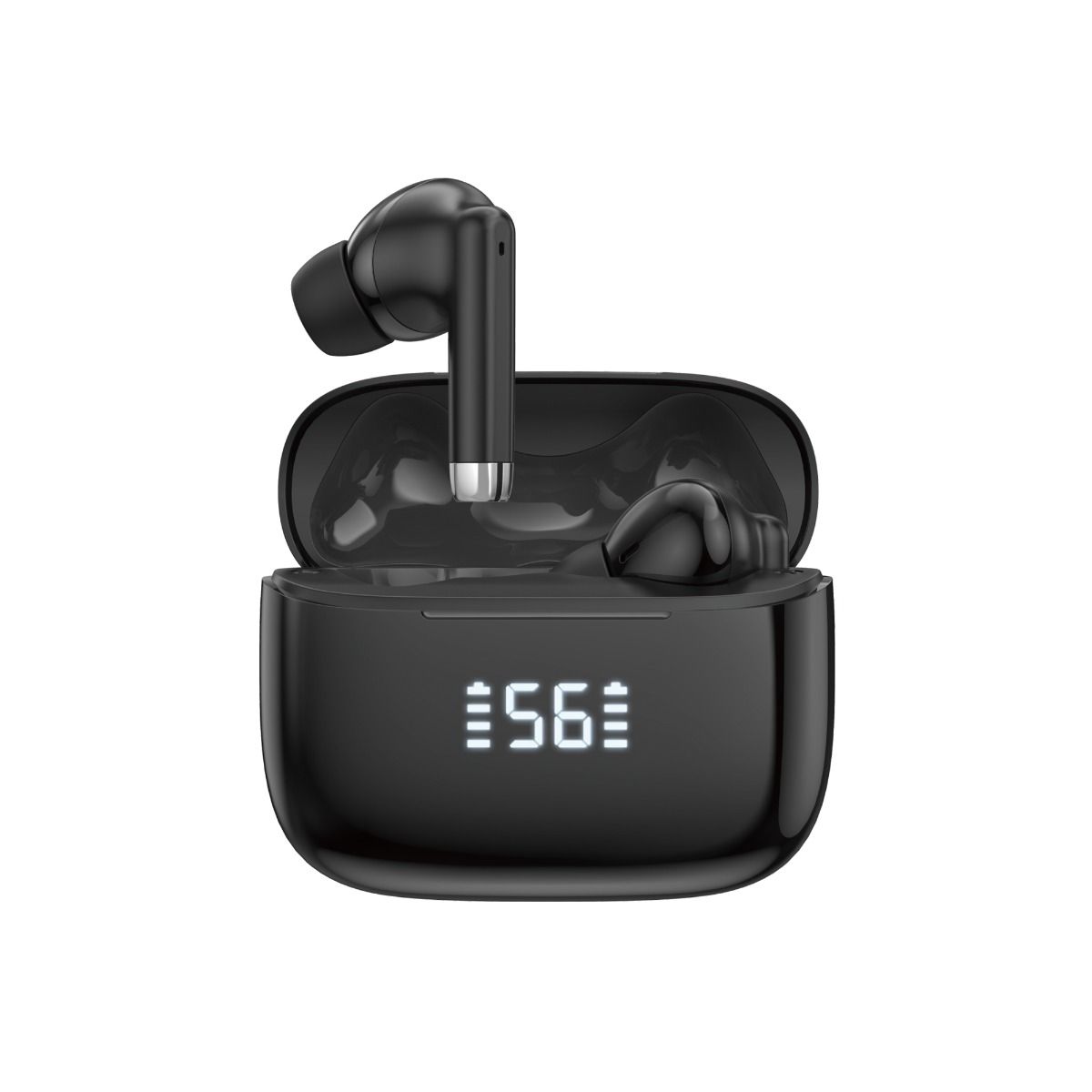 FONENG, BL159 Digital Display TWS Earpods - Black