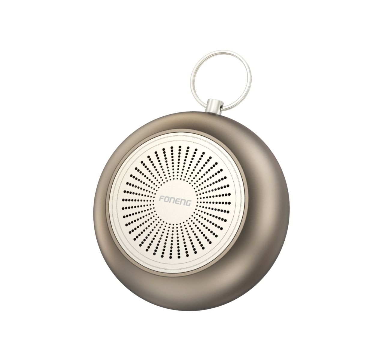 FONENG M1 Metal Bluetooth Speaker Brown