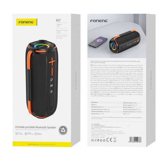 FONENG, M7, Deep Bass Portable Bluetooth Speaker – 10W