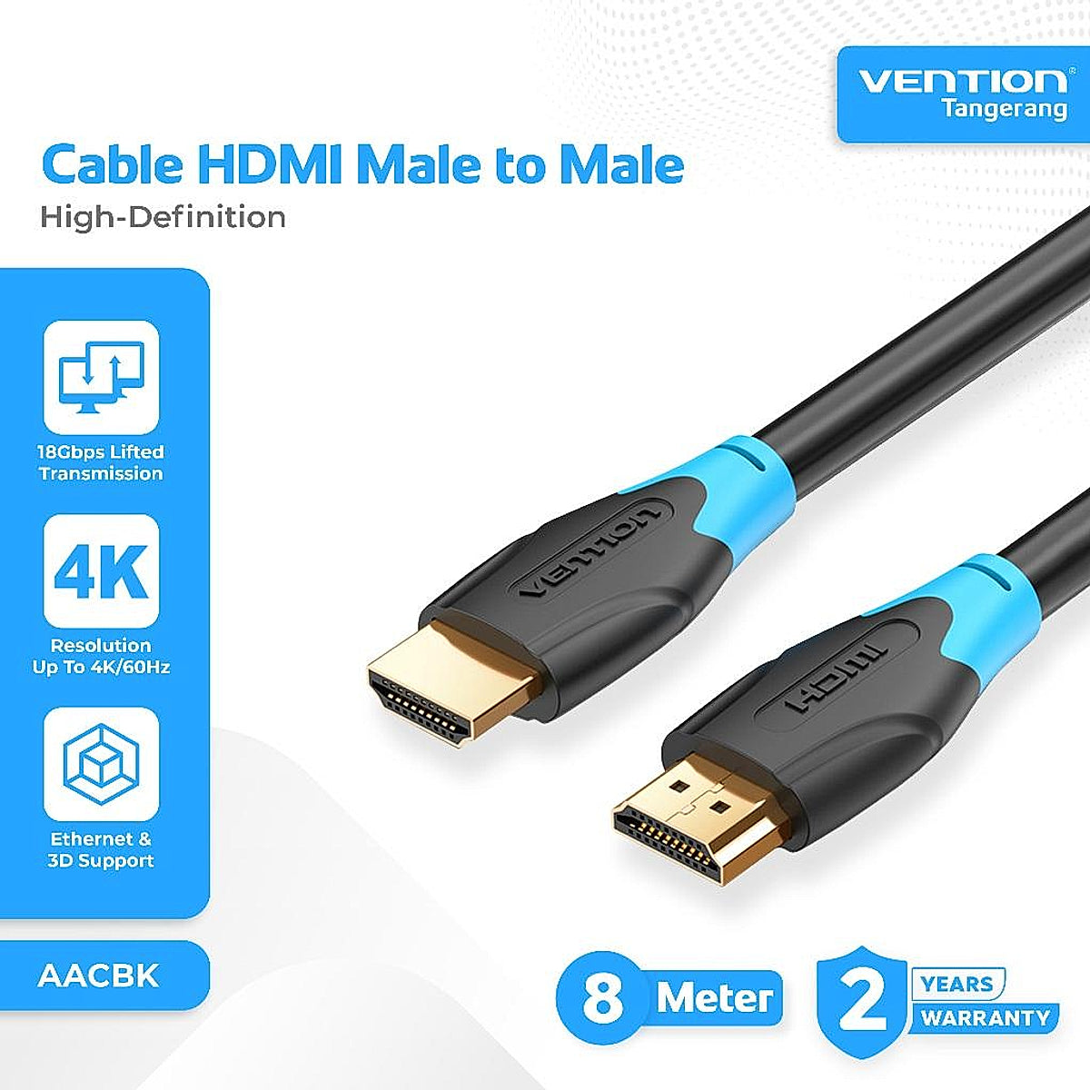 VENTION 4K HDMI Cable 8M