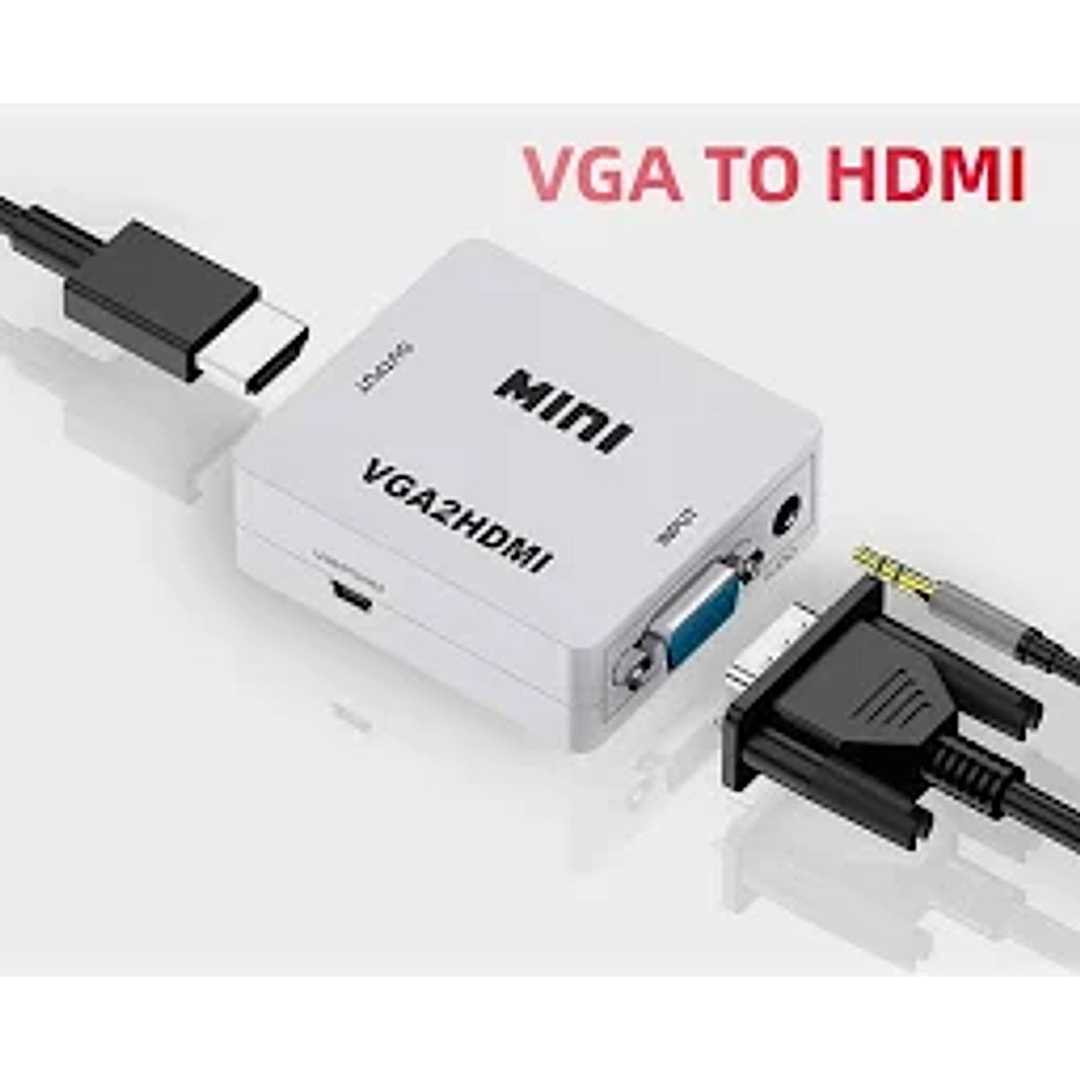 MAXAM HDMI to SVGA Converter with Audio & USB Power