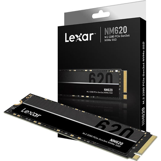 Lexar NM620 NVMe SSD – 512GB PCIe Gen3 ×4 M.2 2280