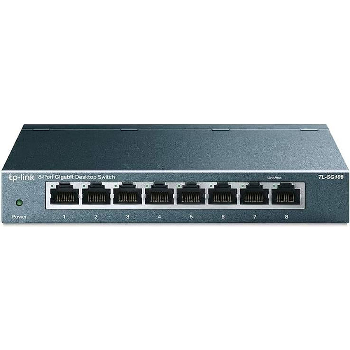 TP-Link, TL-SG108, 8-Port 10/100/1000 Mbps, Desktop Network Switch
