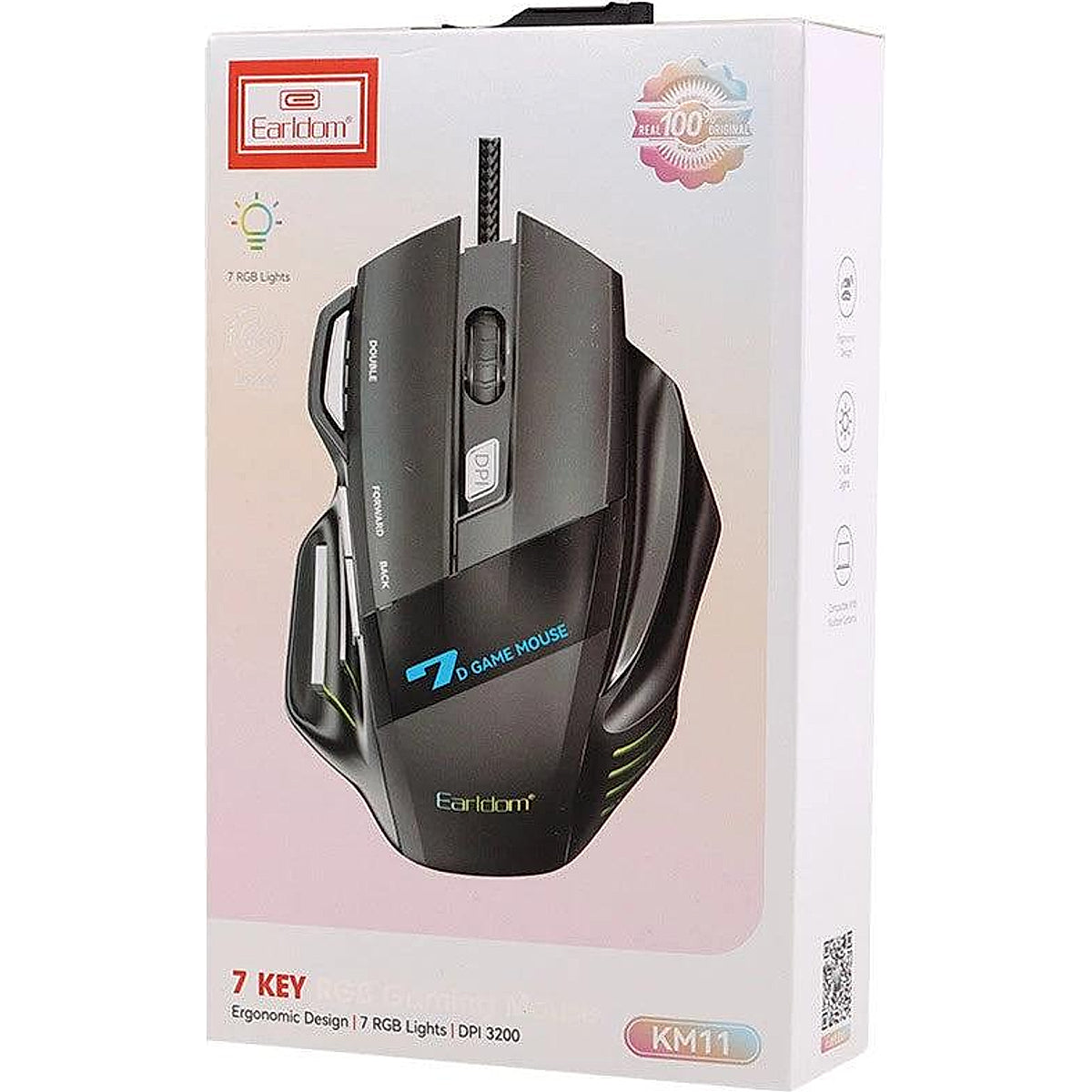 Earldom KM13 7-Key RGB Gaming Mouse