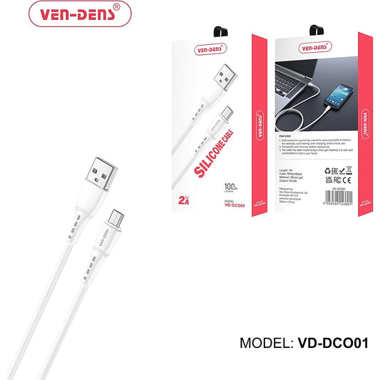 VEN-DENS VD-DCO01 Silicone Cable 1m