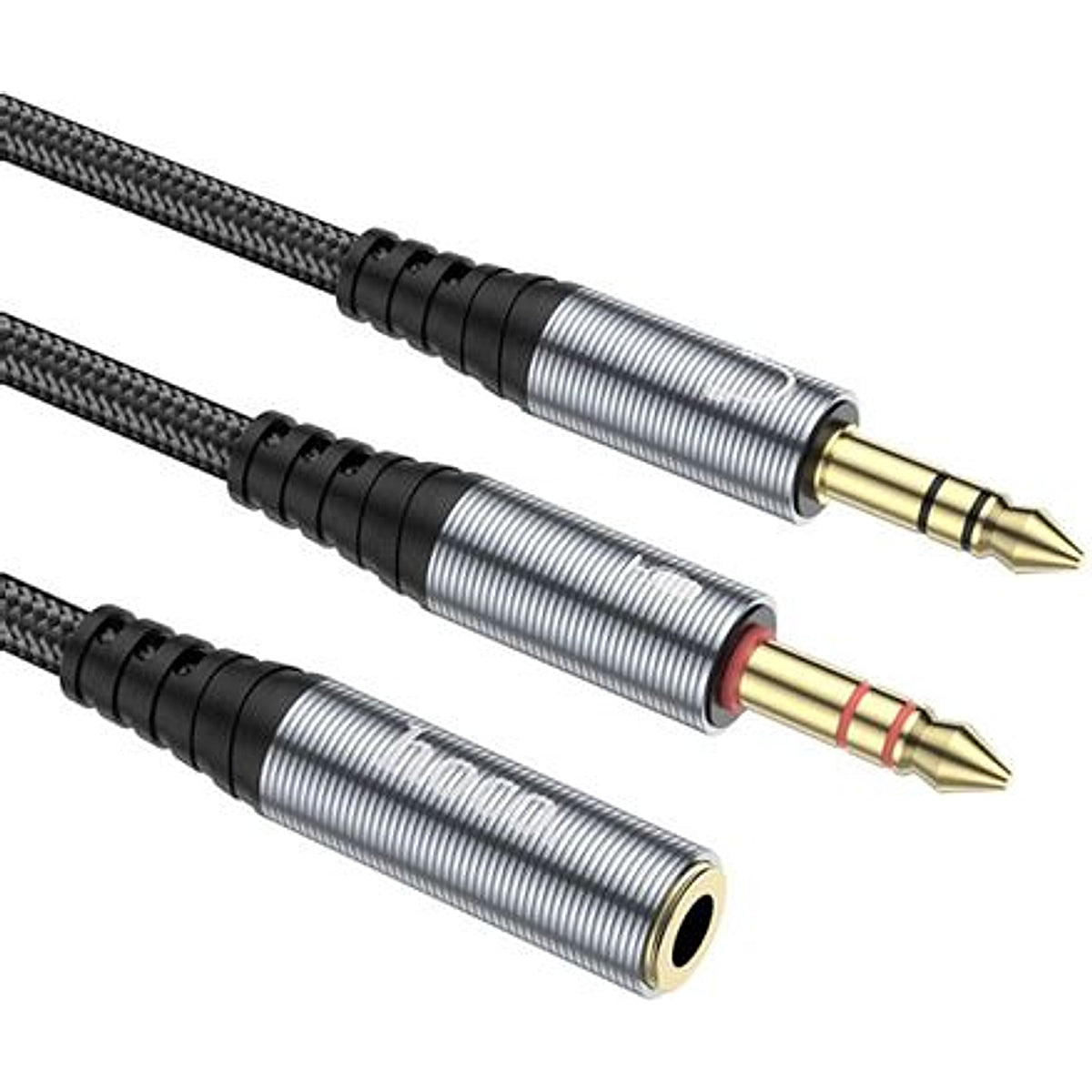 HOCO UPA21 2 in 1 3.5 Audio Adapter Cable Female to 2 Male