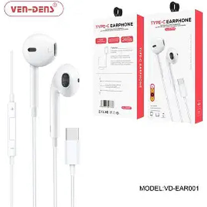 VEN-DENS VD-EAR001 Type-C Earphones