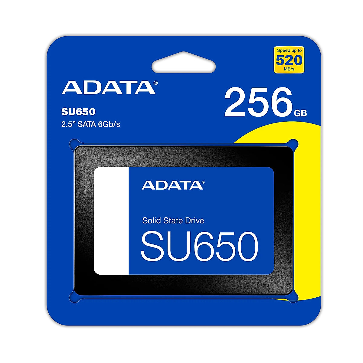 Adata Ultimate SU650, 2.5'' Sata SSD Drive 6Gb/s 256GB