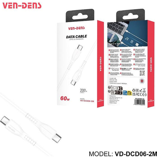 VEN-DENS VD-DCD06-2M Data Sync&Charging Cable