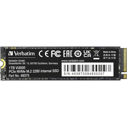 Verbatim Vi3000 512GB PCIe NVMe M.2 3.0