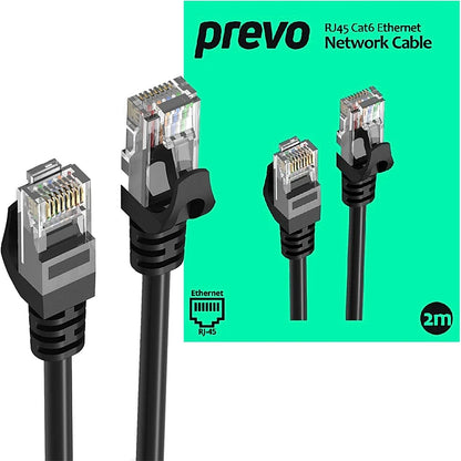 PREVO RJ45 CAT6 Network Cable 2M