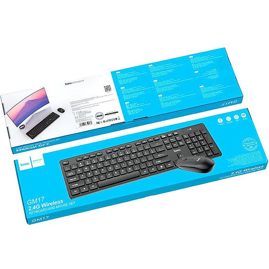 Hoco GM17 2.4G Wireless Keyboard and Mouse Set