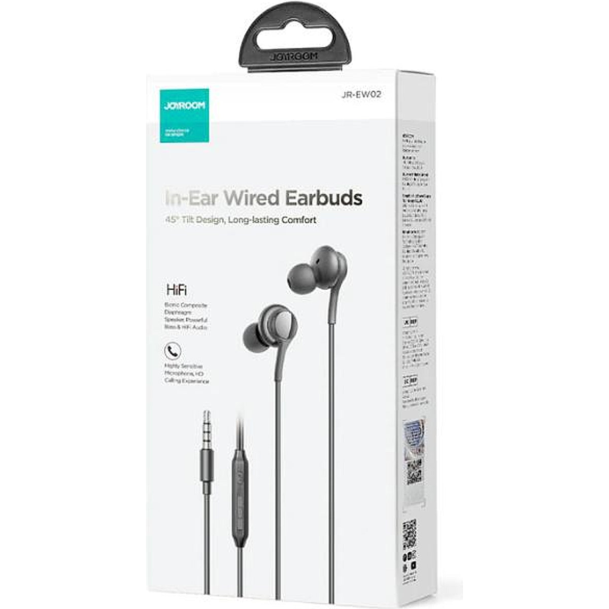 JOYROOM JR-EW02 Wired In-Ear Earbuds