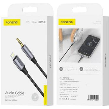 FONENG BM31 Audio Cable Lightning to 3.5mm