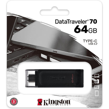 KINGSTON DataTraveler 64GB USB-C 3.2 Gen