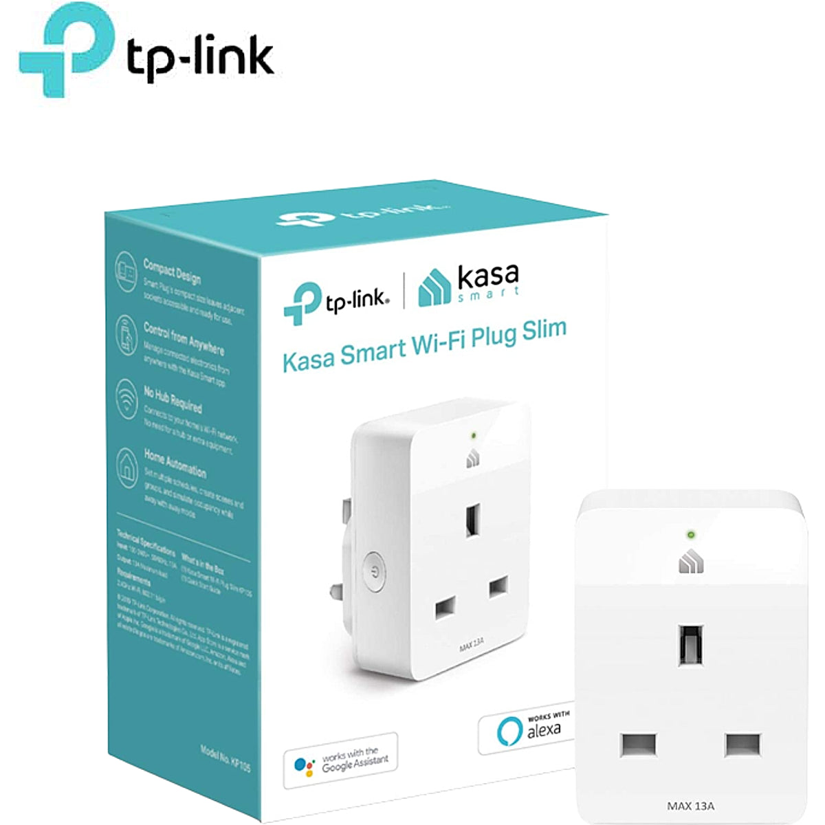 TP-Link Kasa Smart Wi-Fi Plug Slim
