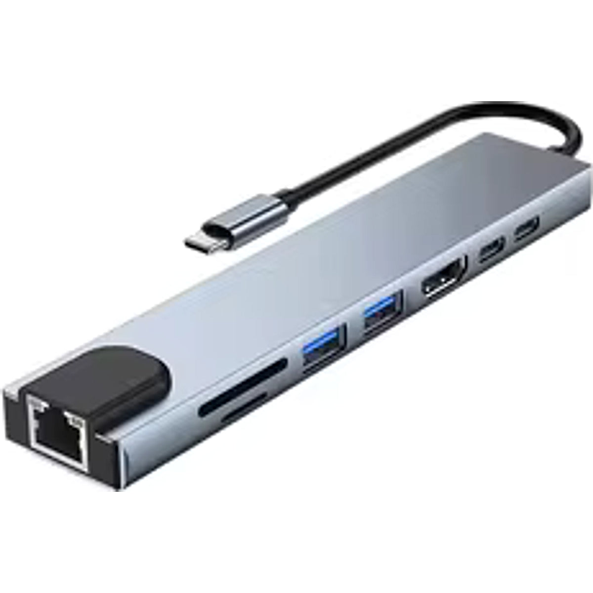 R8 AH-07 Type-C to HDTV 8 in 1 Adapter
