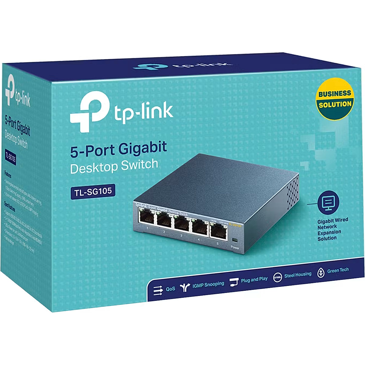 TP-Link TL-SG105 5-Port Gigabit Desktop Switch
