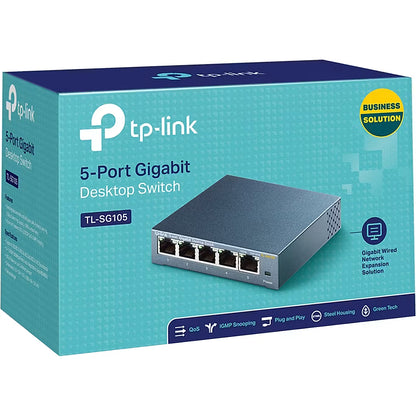 TP-Link TL-SG105 5-Port Gigabit Desktop Switch