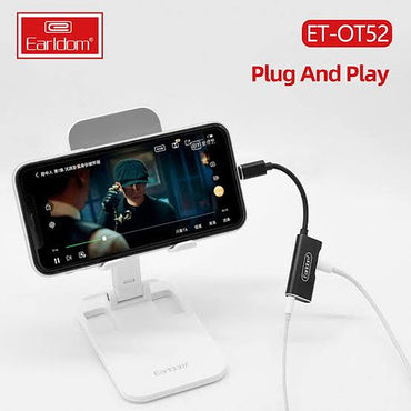 OT52 Lightning to 3.5mm AUX & Headset adapter