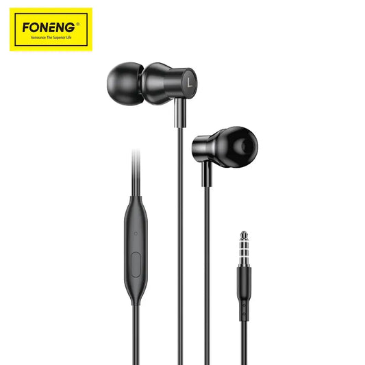 FONENG T58 Metal Stereo Earphone