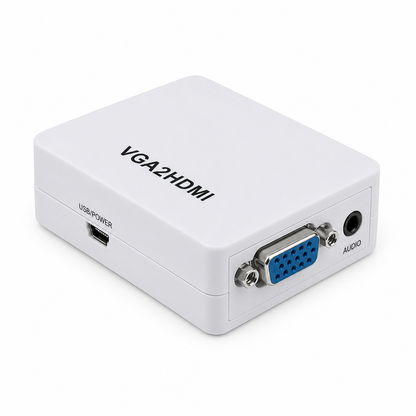 MAXAM HDMI to SVGA Converter with Audio & USB Power