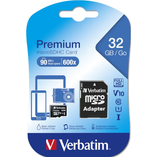 Verbatim microSDHC Class 10 32GB