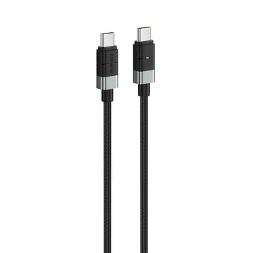 FONENG XS03 2m USB-C to USB-C Metal Head Braided Cable 240W
