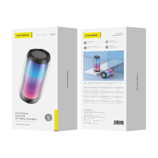 FONENG BL15 Full Screen Colorful Wireless Speaker