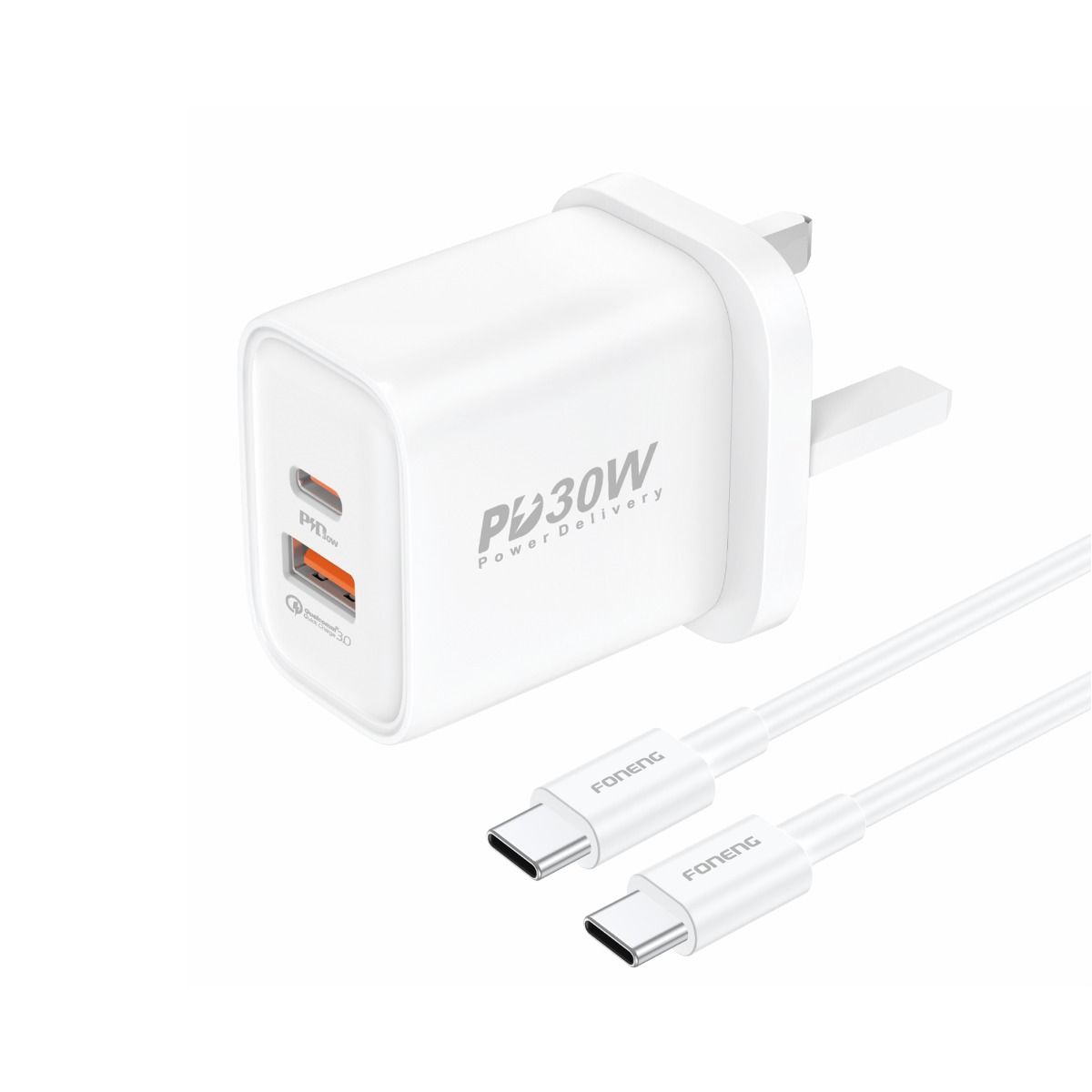 FONENG UK33 Fully Compatible Fast Charger 30w