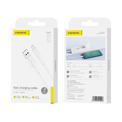 FONENG XS01 1M USB-A to Micro USB Cable