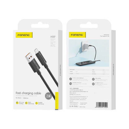 FONENG, XS07, Micro USB Cable 1.2M