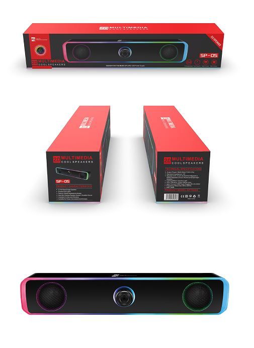 R8 SP-05 Multimedia RGB Speaker